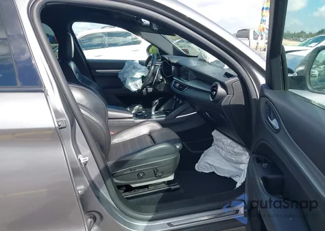 2018 Alfa Romeo Stelvio Ti Sport Awd from USA, damaged, VIN ZASFAKNN0J7B60841